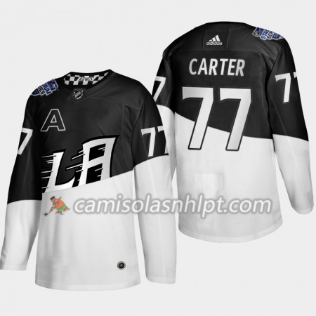 Camisola Los Angeles Kings Jeff Carter 77 Adidas 2020 Stadium Series Authentic - Homem